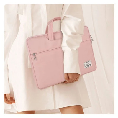 Túi đựng laptop WiWU vivi 15.6” - Màu hồng