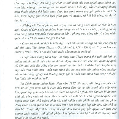 Lịch Sử Thế Giới Hiện Đại 