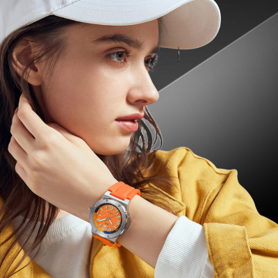 Đồng hồ nam chính hãng IW CARNIVAL IW618G-4 Kính sapphire ,chống xước ,Chống nước 50m ,Bảo hành 24 tháng,Máy cơ (Automatic),dây cao su cao cấp, thiết kế đơn giản dễ đeo 