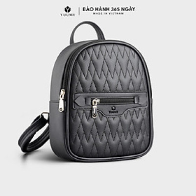 Balo Yuumy ( Thời trang nữ thiết kế khóa kéo cách điệu - Balo da Seasand YBA89 )