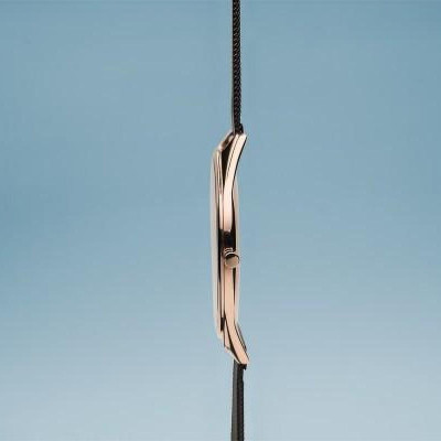 Đồng Hồ Unisex Bering Ultra Slim Polaris Màu Đen 17039-166