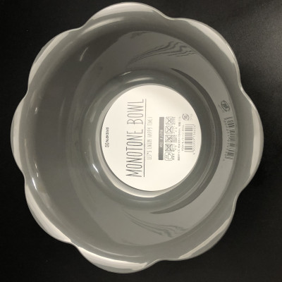 Tô nhựa Nakaya Monotone Plate size Ø205mm (Giao màu ngẫu nhiên) - Hàng nội địa Nhật Bản nhập khẩu chính hãng