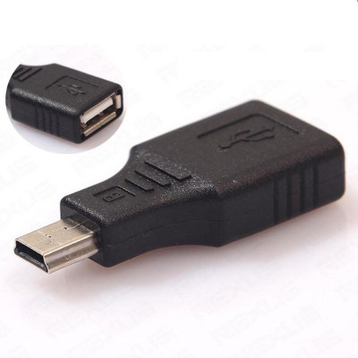 Đầu OTG mini USB cho ô tô kết nối USB ca nhạc