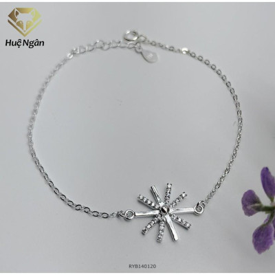 Lắc tay bạc 925 Huệ Ngân - Hậu duệ mặt trời RYB140120