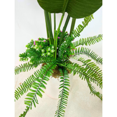 Cây thiên điểu giả - cao 120cm - Cây giả, hoa lụa Decor trang trí nhà cửa