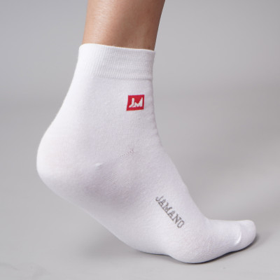 Combo 10 đôi tất vớ nam cổ dài cotton Organic kháng khuẩn khử mùi JAMANO