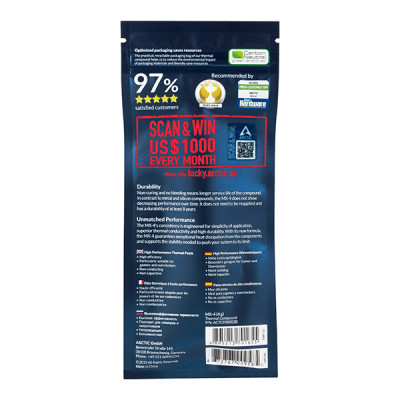 Keo Tản Nhiệt ARCTICC MX4 - 4g - Hàng Nhập Khẩu