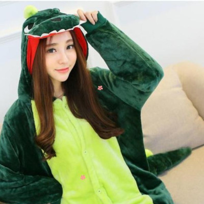 Bộ đồ liền thân hình thú Cá Sấu (Khủng long) xanh