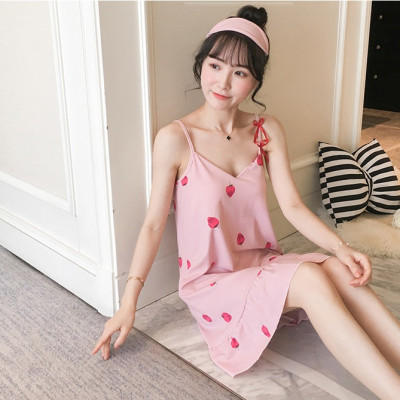 Váy ngủ 2 dây, đầm mặc nhà nữ Haint Boutique nhiều màu dễ thương VN21
