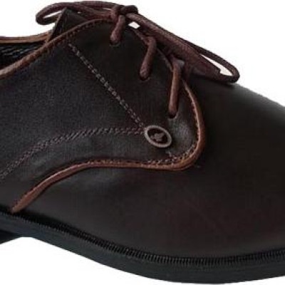 Giày Tây Cột Dây Nam Da Bò Thật GT107