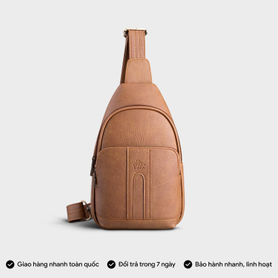 Balo Lata ( Thời trang nam cá tính cở nhỏ - Balo đeo chéo da BALC29 )