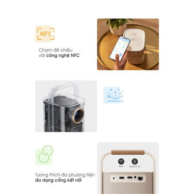 Máy chiếu thông minh Yaber T2 Plus tích hợp loa JBL Android Tivi Netflix bản quyền  Full-HD - Hàng Chính Hãng - Thương hiệu Máy chiếu gia đình và văn phòng hàng đầu