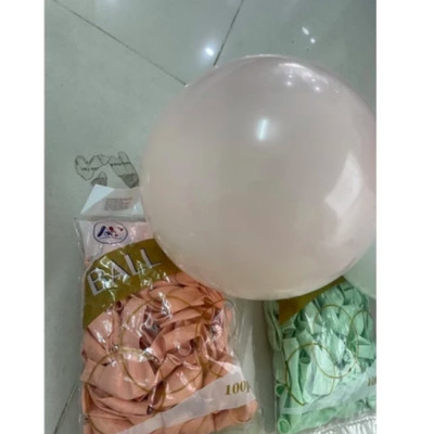 ( 100 quả ) Bong bóng pastel macaron 10" siêu rẻ - quả trang trí sinh nhật siêu đẹp