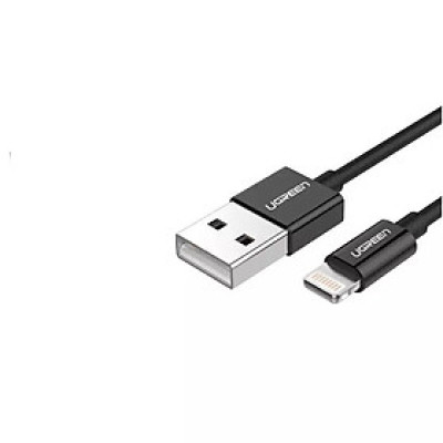 Ugreen UG40987US199TK 2M màu Đen Cáp Lightning sạc + truyền dữ liệu cho iPhone - HÀNG CHÍNH HÃNG