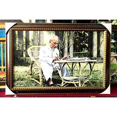 Tranh sơn mài Bác Hồ nhiều kích thước mẫu mã