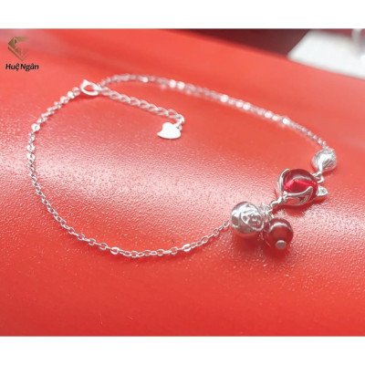 Lắc tay bạc Ý 925 Huệ Ngân - Hồ ly phong thủy RYB140126