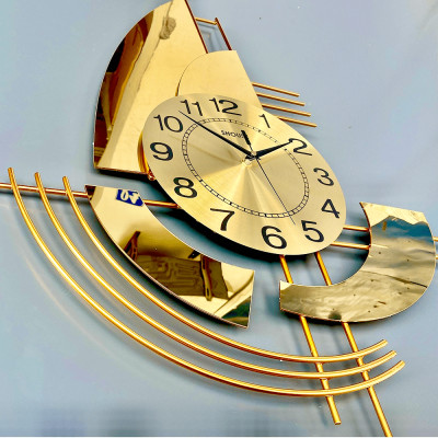 Đồng hồ treo tường A209 Shouse trang trí nghệ thuật kim trôi không gây tiếng động hiện đại sang trọng phòng khách