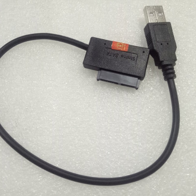 Cáp chuyển ổ DVD laptop ra cổng USB - Cable DVD to USB - Hàng chính hãng