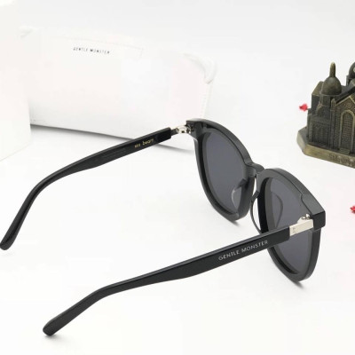 Kính Râm, Kính Mát Mắt Tròn Gọng Nhựa Dẻo Siêu Nhẹ Mắt Kính Chống UV 400 Chống Chói Lóa - Hàng Cao Cấp