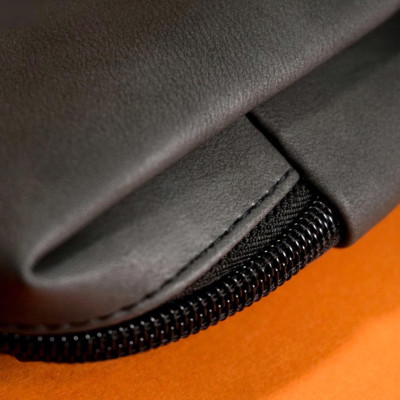 TÚI XÁCH DA, CẶP XÁCH DA CHỐNG SỐC CHO MÁY TÍNH, MACBOOK, LAPTOP - TẶNG KÈM VÍ ĐỰNG PHỤ KIỆN - MÀU XÁM