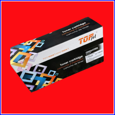 Hộp mực 05A/ 80A/CE505A/CF280A Topjet: Cho máy in HP 2035/ P2055/ P2050/ 401N/ 401D/ 401DN/ M425DN/ Canon 251/ 252/ 6300/ 6650DN 6670 ( Hàng nhập khẩu )