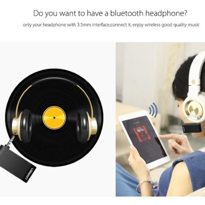 Ugreen UG40756MM114TK BT 4.2 màu Đen Thiết bị nhận âm thanh Bluetooth không Micro hỗ trợ APTX - HÀNG CHÍNH HÃNG