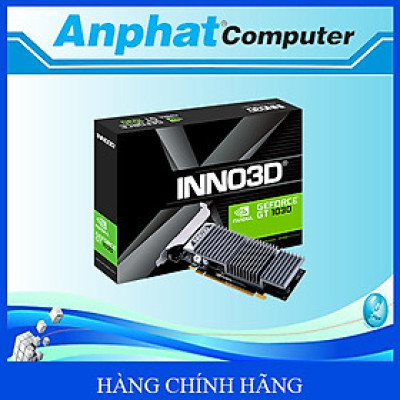 CARD Màn hình VGA Inno3D GeForce GT1030 2GB (Heatsink) – Hàng Chính Hãng