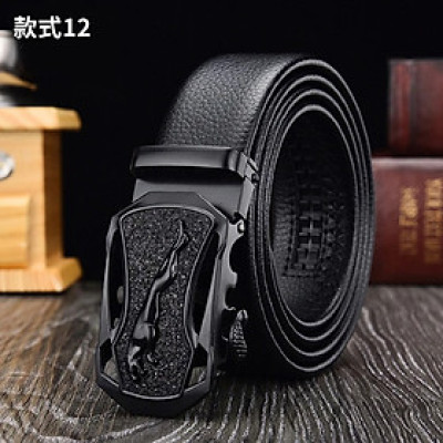 Thắt Lưng Nam - Dây Lưng Nam cao cấp khóa kim loại kiểu tự động chất liệu bền bỉ phong cách nam tính