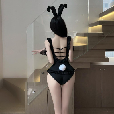 Cosplay Sexy Thỏ Dễ Thương, Bodysuit Thỏ Dễ Thương , Bộ Đồ Ngủ Liền Thân Cosplay Hoá Trang Cô Hầu Gái Tai Thỏ C079