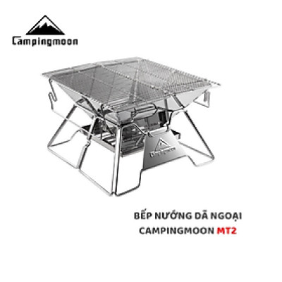 Bếp nướng than hoa dã ngoại gấp gọn Campingmoon MT-2