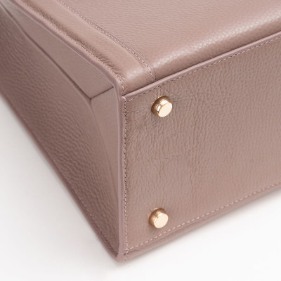 Túi xách nữ công sở Gence da bò Mill TX17 Brownrose