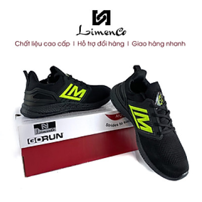 Giày Thể Thao Nam Limenco L6007 Màu Cốm, Đế Phylon Êm Nhẹ, Đi Chơi, Thể Thao