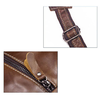 Túi đeo chéo nam DA BÒ THẬT – BEE GEE DCN9094