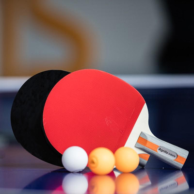 Cặp vơt bóng bàn tay cầm ngắn Agnite - Kèm bóng - 2 chiếc - F2320