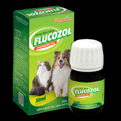 Dung dịch uống Vemedim Flucozol diệt nấm trên chó mèo