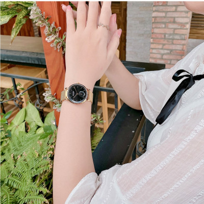 Đồng Hồ Nữ Julius Hàn Quốc JA1065B Dây Thép Thanh Lịch