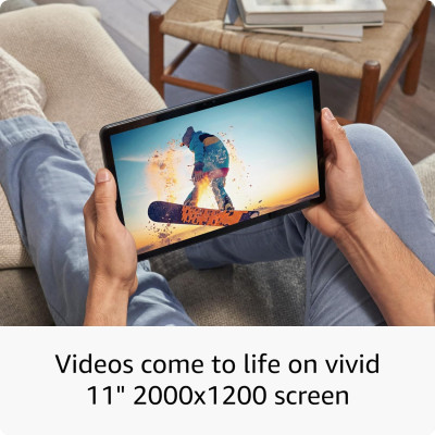 Máy tính bảng Kindle Fire Max 11 inch - 13th - 2023 - Ram 4Gb - Hàng chính hãng