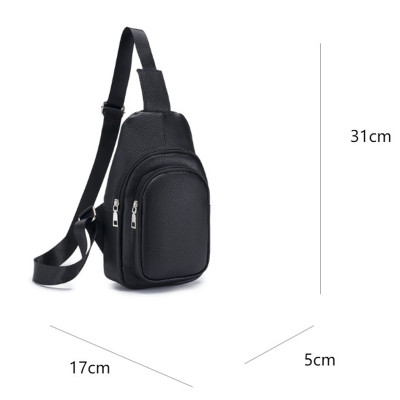 Túi đeo chéo nam DA BÒ THẬT – BEE GEE DCN9384