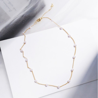 Dây chuyền hạt châu cho nữ