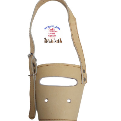 Rọ mõm Chó Chất liệu da cao cấp 1 lớp mềm mại siêu bền Dễ chịu khi đeo Giúp thú cưng Không cắn phá Không sủa theo ý muốn