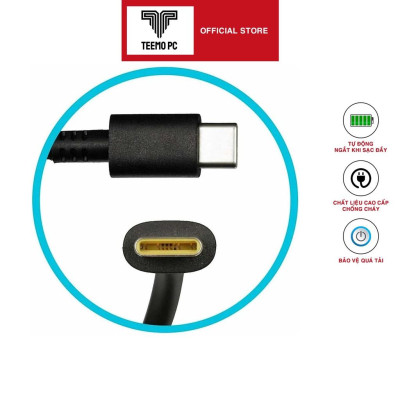 Sạc Tương Thích Cho Laptop Lenovo Chromebook 100E 5003 C330 S330 Usb-C Adapter - Hàng Nhập Khẩu New Seal TEEMO PC TEAC1042