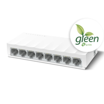 TP-Link LS1008 - Bộ chia mạng 8 cổng, tiết kiệm điện năng, tốc độ cao 10/100 Mbps - Hàng chính hãng