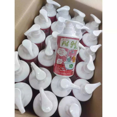 SỮA TẮM TRỊ VE RẬN BỌ CHÉT CHO CHÓ MÈO PET GEL PLUS CHAI 500ML