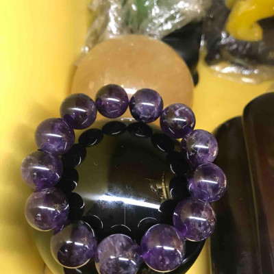 VÒNG TÍM THẠCH ANH 16ly NAM HOẢ THỔ