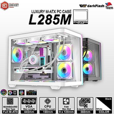 VỎ CASE MÁY TÍNH DARKFLASH L285M (Full M-ATX) - Hàng chính hãng