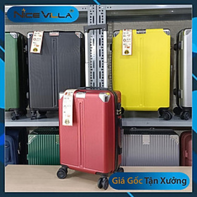 Vali Kéo Du Lịch Bọc Góc NiceVila - Vali nhựa Thời Trang 20/24 inch