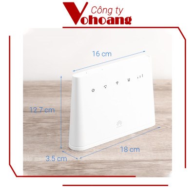 Bộ Phát Wifi Huawei B311 Tốc Độ 4G 150Mbps Hỗ Trợ 32 Users Cùng 1 Lúc - Hàng Nhập Khẩu