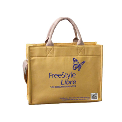 [GIFT]  Túi Canvas vải nhỏ FreeStyle Libre ( Hàng quà tặng không bán)