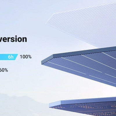 Ugreen UG15114SC200TK 200W chuẩn cắm kết nối Type XT60 Tấm panel năng lượng mặt trời có thể xếp gọn dùng cho trạm sạc 600w 1200w 2200w Gs600 gs1200 - HÀNG CHÍNH HÃNG