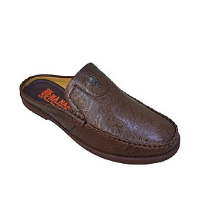 Dép Bít Mũi Nam Da Bò Thật TiTi ĐÔ Cao Cấp GSB20131d